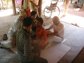 成瀬先生によるインテーク(あぐら座位2)